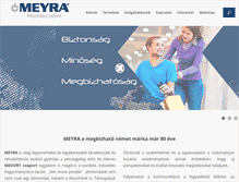 Tablet Screenshot of meyra.hu