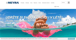 Desktop Screenshot of meyra.cz