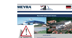 Desktop Screenshot of meyra.com.ar